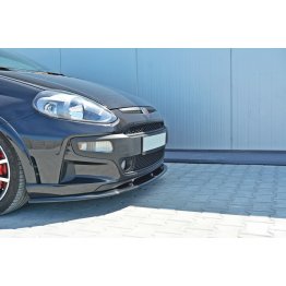 Накладка сплиттер на передний бампер на Fiat Punto III Evo Abarth